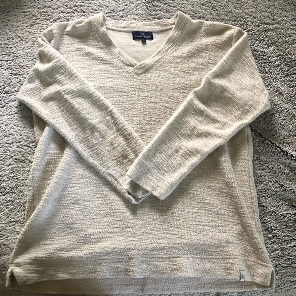 Lauren James oversized v-neck sweatshirt